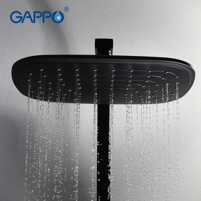 Смеситель для душа GAPPO s кран с 3 режимами работы из латуни и нержавеющей стали