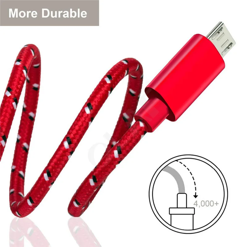 Зарядный кабель Micro USB для Xiaomi Mi Play/A2 lite/2/3/4/Redmi Note 6 pro/6a/S2 | Мобильные телефоны и