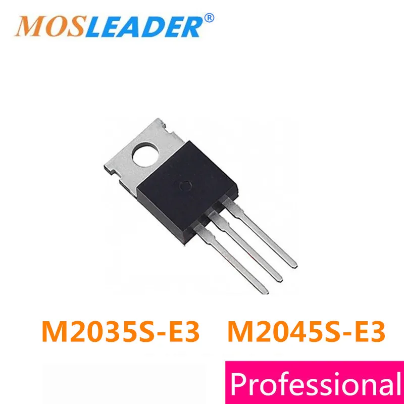 

Mosleader 50pcs TO220 M2035S-E3 M2045S-E3 M2035S M2045S M2035S-E High quality