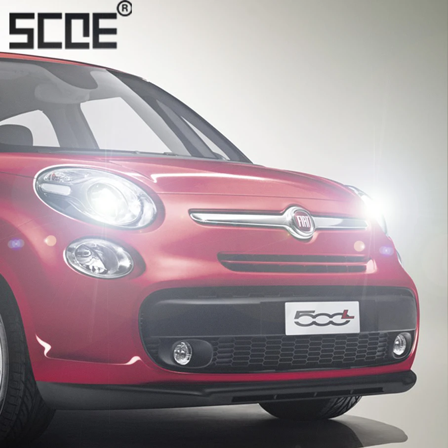 Для fiat SCOE 2 шт. Автомобильный свет дальнего света Супер яркая галогенная лампа для