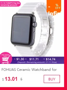 FOHUAS, ремешок для часов из черного дерева, натуральная кожа, петля для apple watch, серия 3, 42 мм, Ретро ремешок, браслет, застежка, петля, черный, коричневый