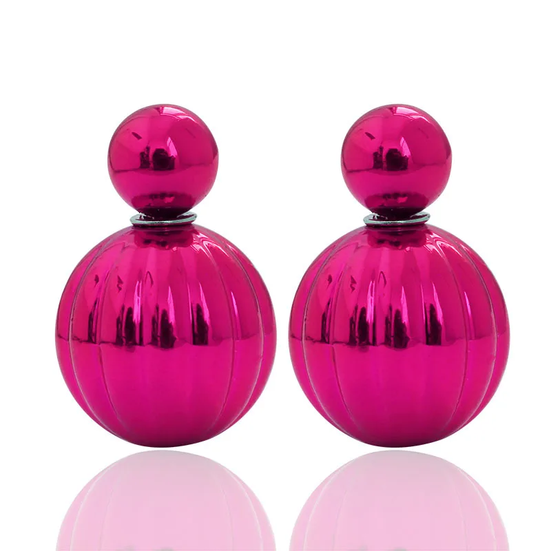 2015 Новый дизайн УФ серьги в форме конфет с арбузом двойные жемчужные для женщин