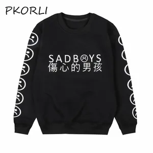 Худи Yung Lean Sad Boys для мужчин, хлопковая толстовка Yung Lean Unknown Death, повседневные флисовые толстовки Lil Peep для мужчин и женщин, уличная одежда, капюшон