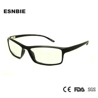 esnbie new style tr90 memory full rim artistic optical frame men in clear fashion lens eyeglasses frames