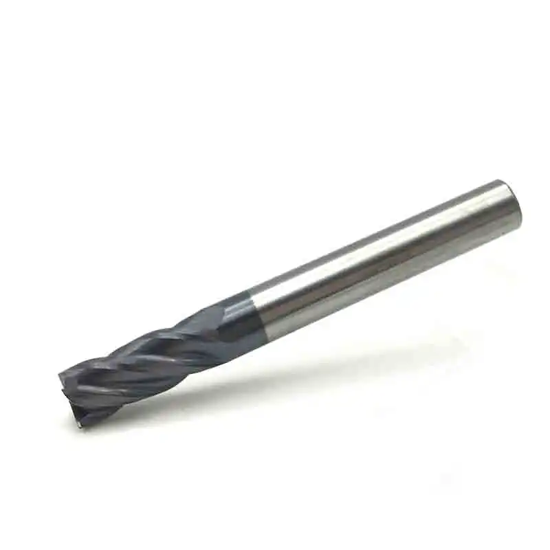 1pcs 6mm CARBIDE END MILL long 50mm 75mm 100mm150mm HRC50 4F Carbide Flat End Mill Slot Milling CNC Machine Tool Fresa Cutter |