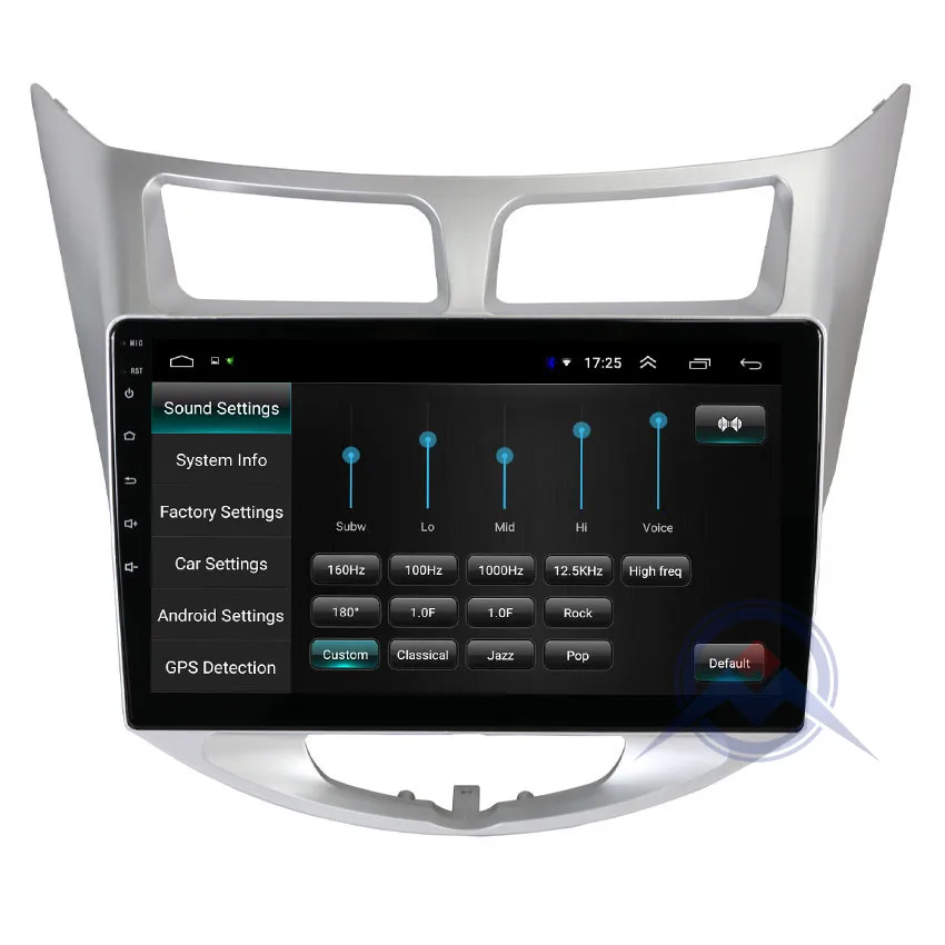 ZOHANAVI 10,2 дюймов Android 9,0 Автомобильный gps dvd-плеер для hyundai Solaris Verna accent автомобильный радио головное устройство видео плеер навигация