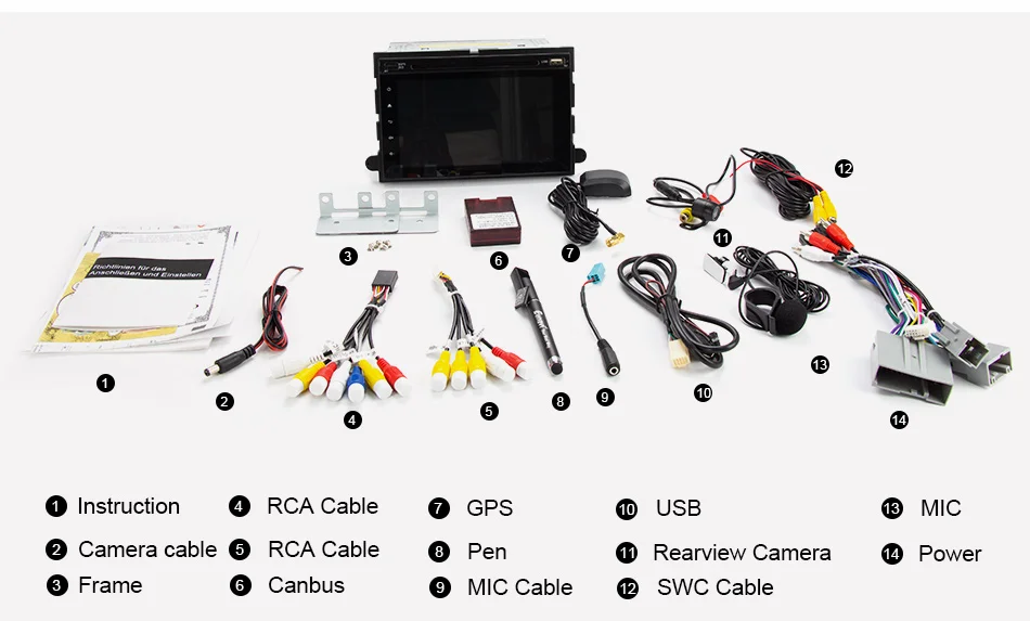 Eunavi автомобильный DVD 2 din радио для Ford 500/F150/Explorer/Edge/Expedition/Mustang/fusion/Фристайл 8 ядер 2G+ 3 2G Android 9