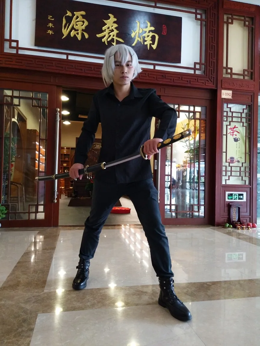 Touken Ranbu он KATANA Косплей деревянный меч игрового персонажа Косплэй мечи Необычные реквизит сцена