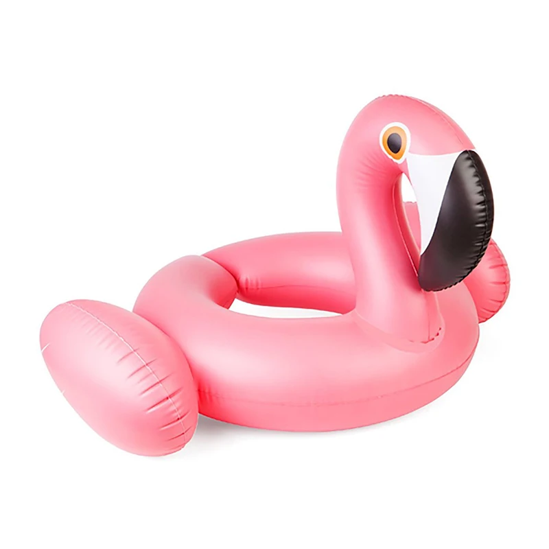 Flamingo Надувной Единорог Фламинго детский поплавок бассейн игрушки для детей розовое золото плавательный круг надувной бассейн поплавок кольцо Дети - Цвет: Flamingo