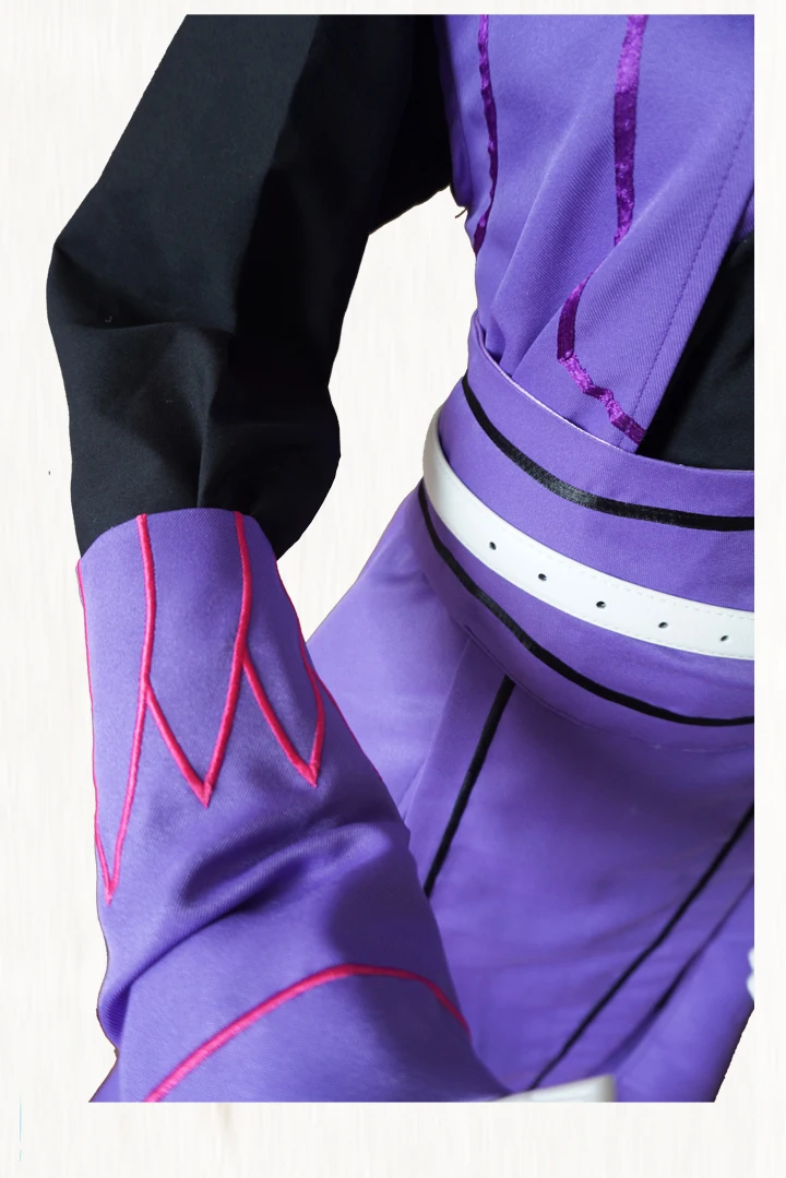 Jiang Cheng фиолетовый мужской костюм ханьфу для аниме основатель дьявольского