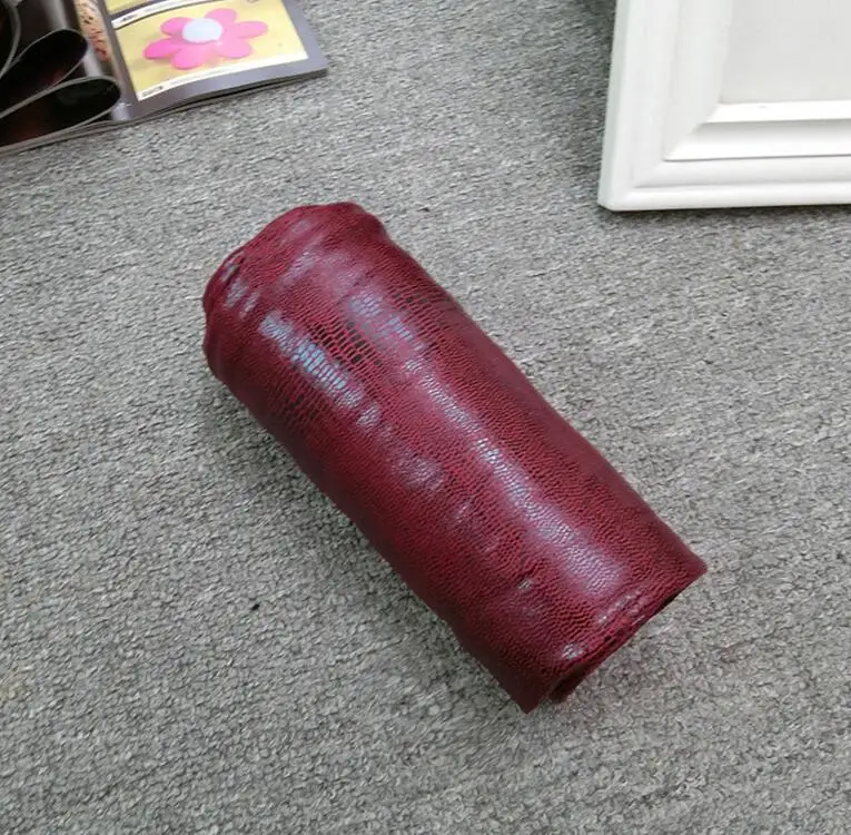 Snake Wine Red Зимние, Осенние, женские меховые леггинсы, штаны, супер светильник, облегающие, премиум, мягкие, тянущиеся, с карманами, штаны, зимние, меховые, для женщин - Цвет: Snake Wine Red