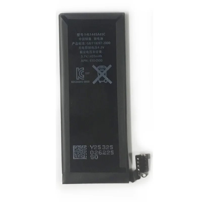 10 шт. батарея для телефона EENJEE Iphone 4 4G фабрика 3 8 в 1420 мАч AAA Качество 100% тест 0 цикл