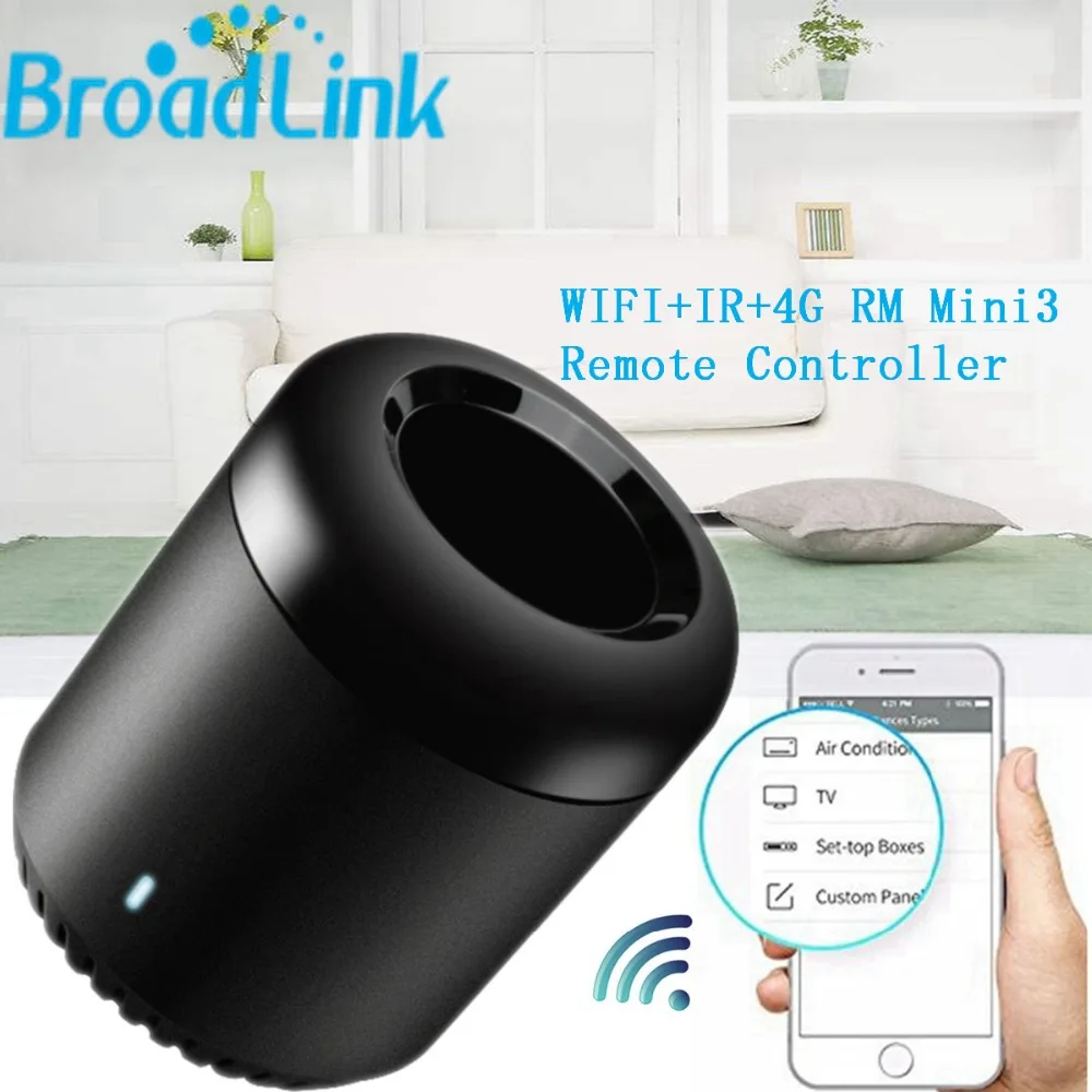 Broadlink RM Mini 3 Black Bean Smart Home Универсальный ИК пульт дистанционного управления Wi Fi