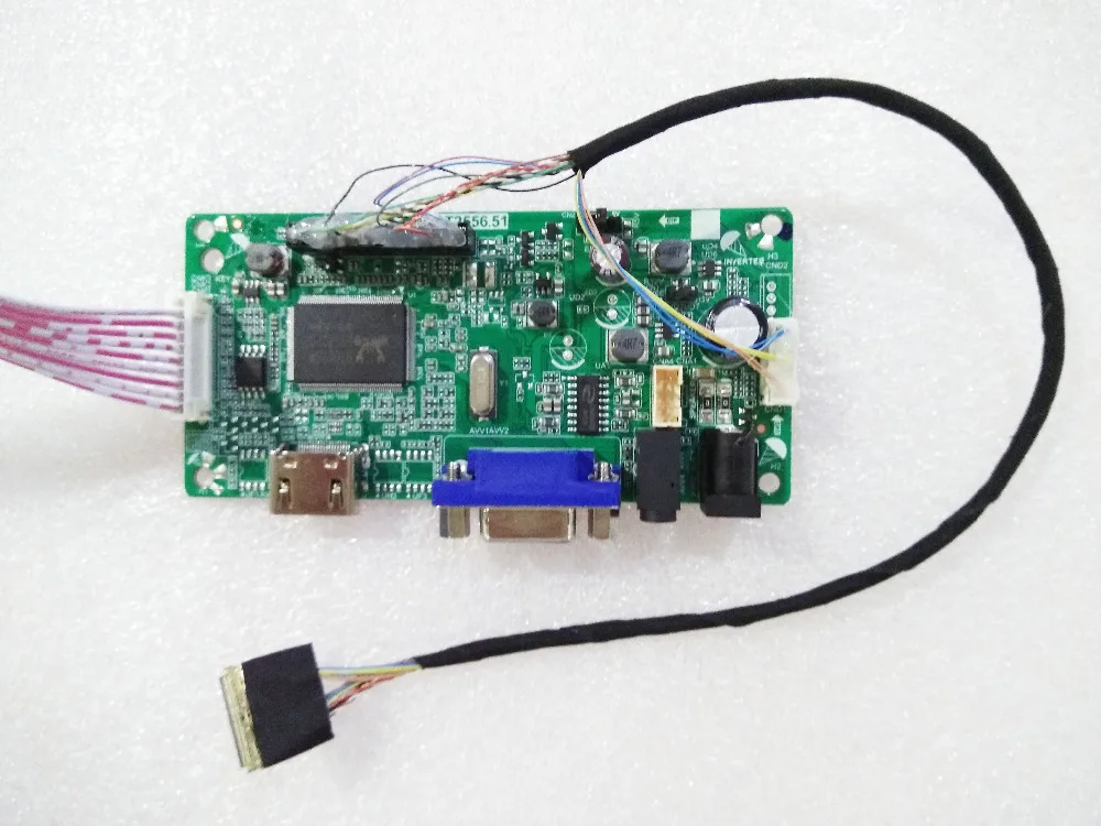 Плата контроллера VGA HDMI для ЖК экрана LP156WF6 eDP 30 контактов комплект мониторов