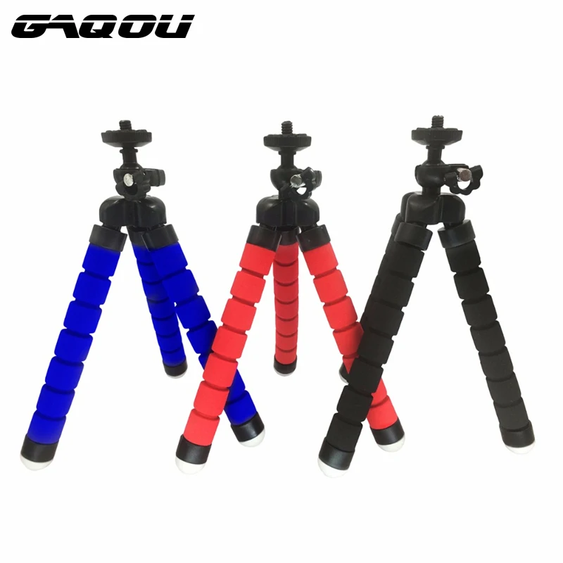 Гибкий мини-штатив GAQOU для цифровой камеры, держатель для телефона, гибкий штатив-осьминог, держатель-подставка, Стайлинг монопода