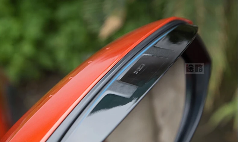 Автомобильный дефлектор для зеркала заднего вида с дождевиком Toyota RAV4 2014 2016 2