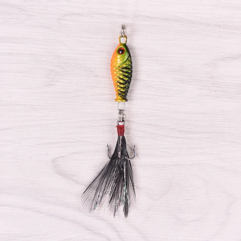 4pcs Wholesale Carbon Steel Hard Metal High Fishing Lures Small Minnow Lure Bass Crank Bait Tackle Artificial Lurs Swimbaits | Спорт и