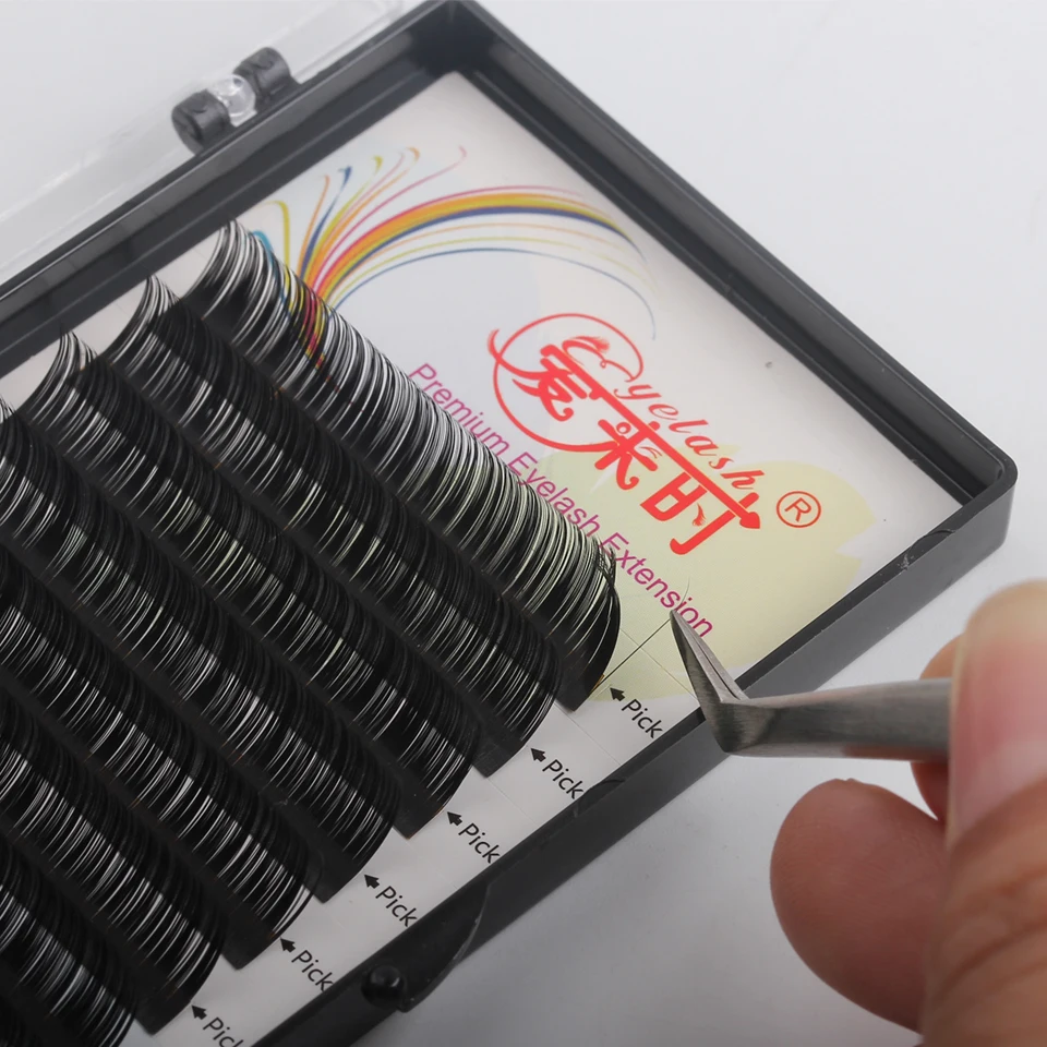 Пинцет Vetus из нержавеющей стали для бровей пинцет ресниц изогнутый