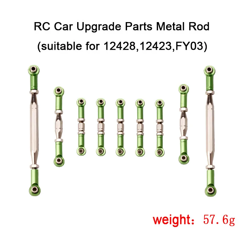 Оригинальные Wltoys 12428 RC автомобильные запчасти 0018 рулевая тяга 0021 рычаг рычага 0022