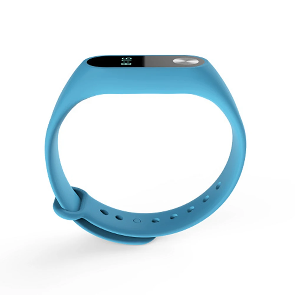 Цветной браслет для Xiaomi mi band 2 силиконовый ремешок на запястье Mi Band умный Браслет