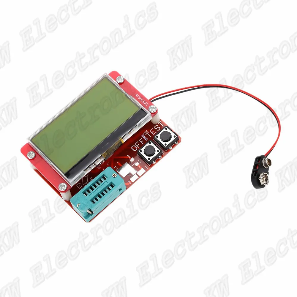 M328 большой ЖК-дисплей Дисплей Транзистор тестер Диод тиристорный емкость LCR СОЭ