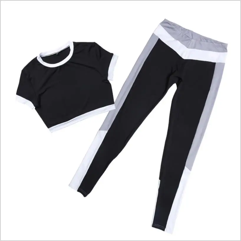 Костюм летний комплект из двух предметов спортивный костюм Лоскутная