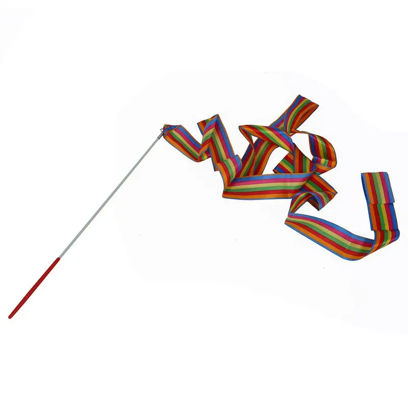 4 м танцевальная лента гимнастическая художественная гимнастика балетный