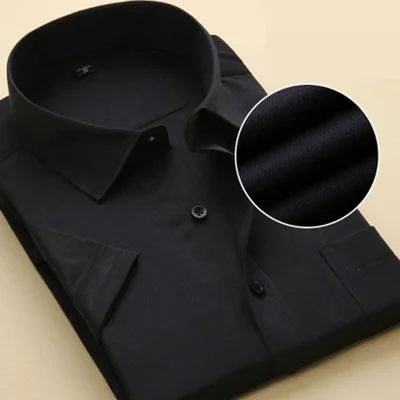 7XL 8XL 9XL мужская деловая блуза большого размера 10XL 11XL 12XL с короткими рукавами и лацканами деловая Повседневная офисная синяя летняя