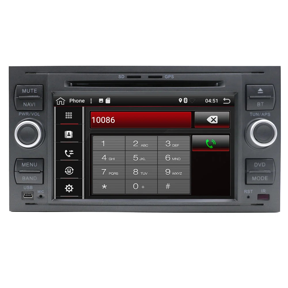 Eunavi 2 Din Android 8 1 2G Оперативная память автомобильный DVD плеер с gps навигатором стерео