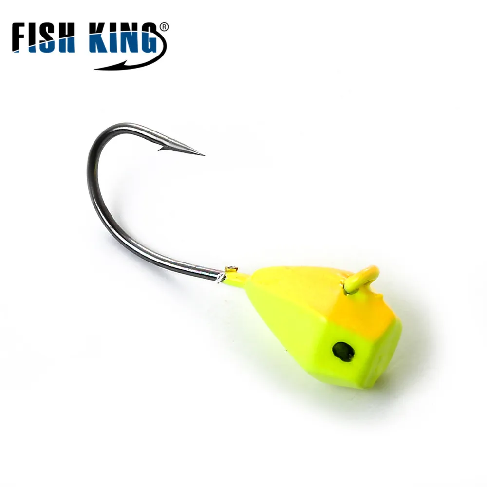 FISH KING приманка для подледной рыбалки 5 шт. 1 6 г/2 г/5 г Mutil твердая приманки из свинца