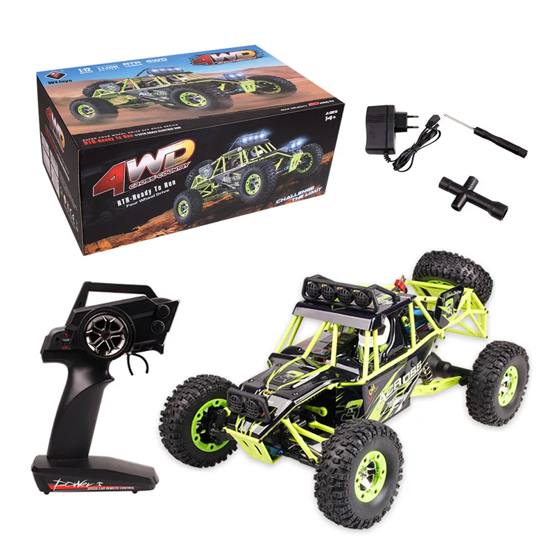 Оригинальный Wltoys 12428 RC автомобиль 1/12 Масштаб 2 4 г Электрический 4WD с дистанционным