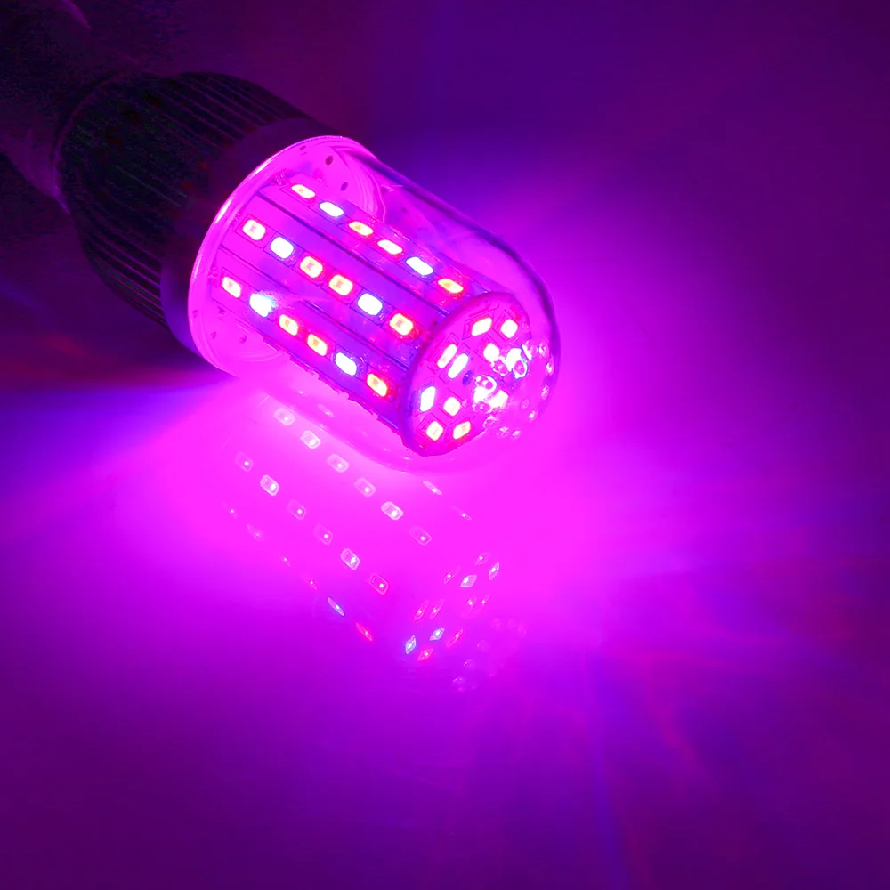 E27 Fitolamp полный спектр светодиодный светильник для выращивания лампочка