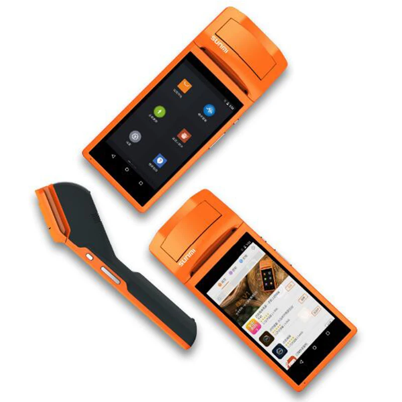 Бесплатная доставка! SM-V1 Android 3G pos системы 5 дюймов дисплей мобильного Ручной Смарт