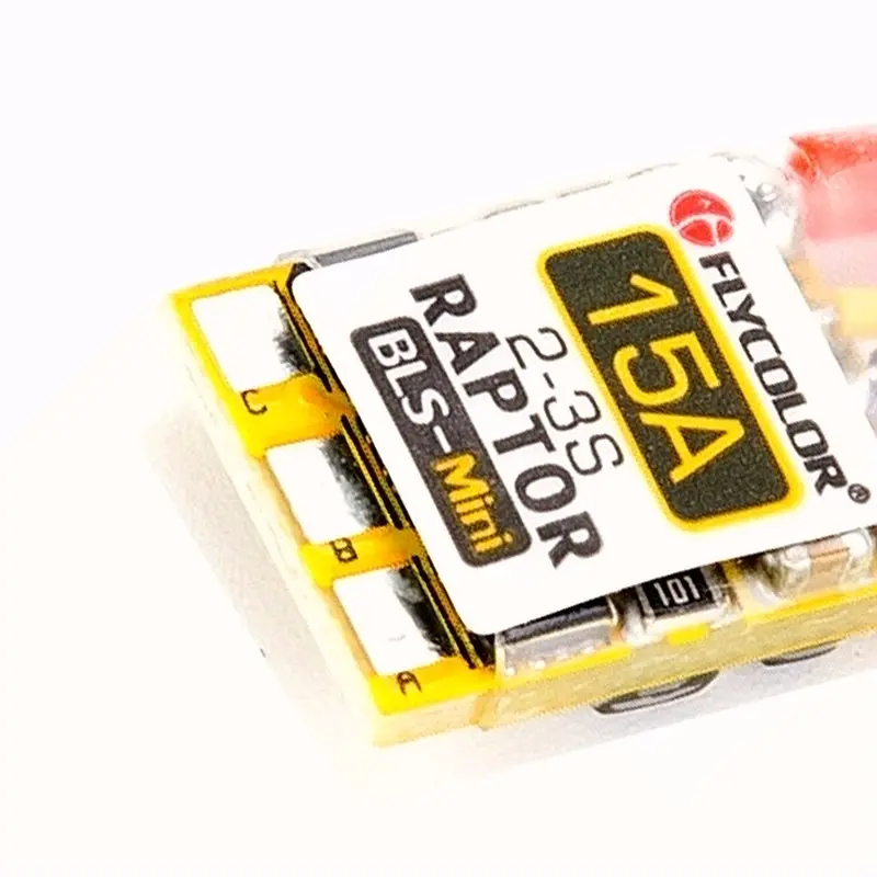 Raptor BLS Mini 15A 2 3s ESC EFM8BB21F16G MCU BLHeli S прошивка поддерживает Dshot150 Dshot300 Dshot600 для RC 90 150 мм