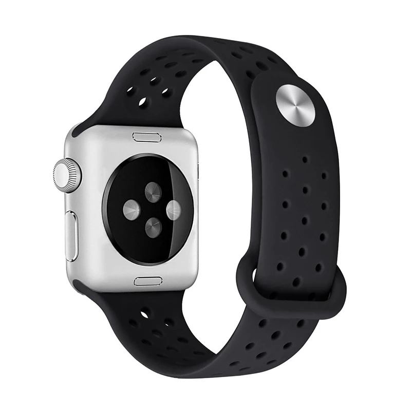 Ремешок для часов силиконовый Apple Watch 3/2/1 42 мм 38 мм|Ремешки часов| |
