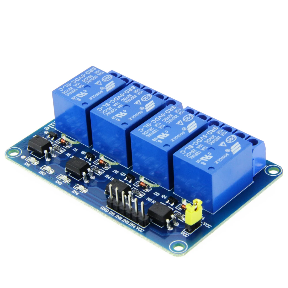2/4/8 двухканальный релейный модуль низкого уровня 5 в с магнитной макетной платой микроконтроллера