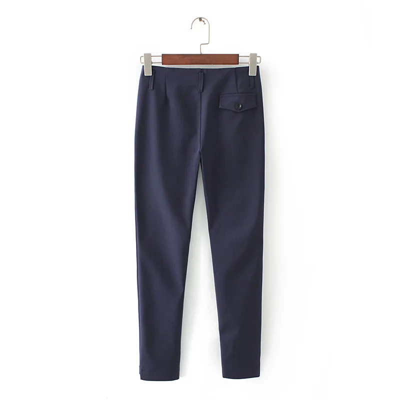 In the spring of 2017 new women's European style fashion all-match slim casual suit pants | Женская одежда