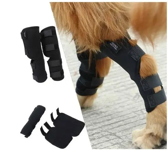 1 пара домашних собак ноги Brace Pet колено Hock протектор коврик для терапевтический