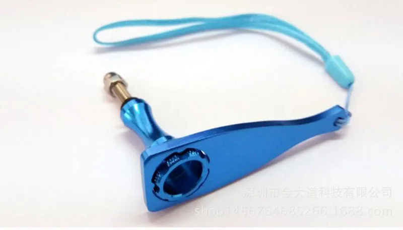 Затягивающийся гаечный ключ алюминиевый инструмент с защитной веревкой для