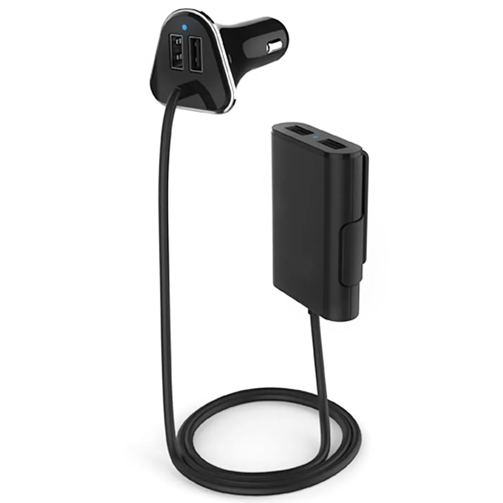 Универсальная зарядная зажигалка с передним автомобильным зарядным адаптером