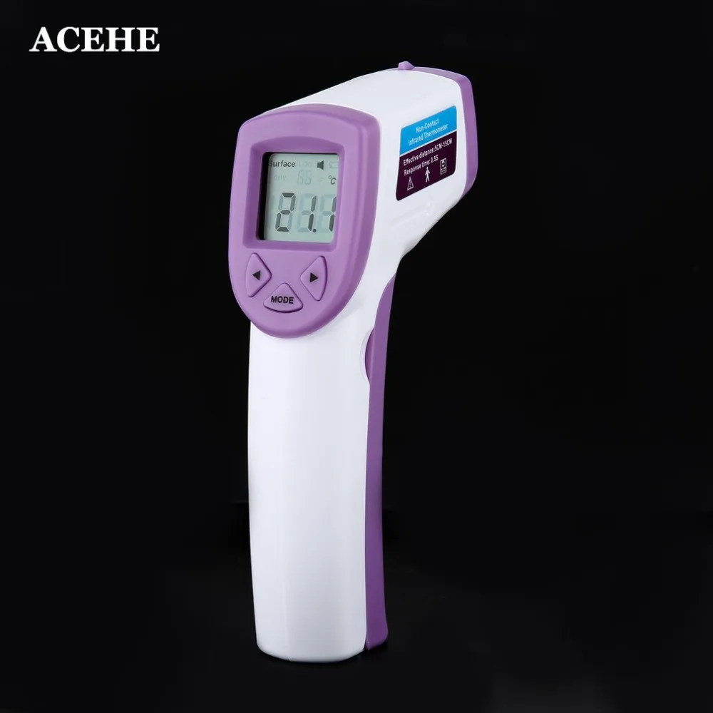 ACEHE Электронный Детский/Взрослый Цифровой термометр инфракрасный Лоб тела термометр пистолет Бесконтактное измерение температуры
