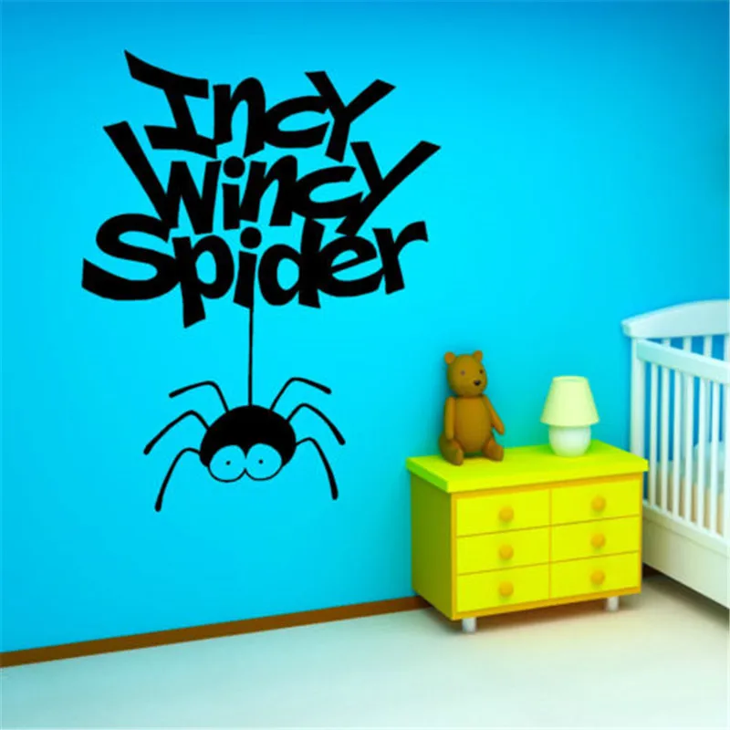 G360 INCY WINCY SPIDER vinyl wall art sticker decal childrens room nursery rhymes Children 's stickers decorative arts | Дом и сад