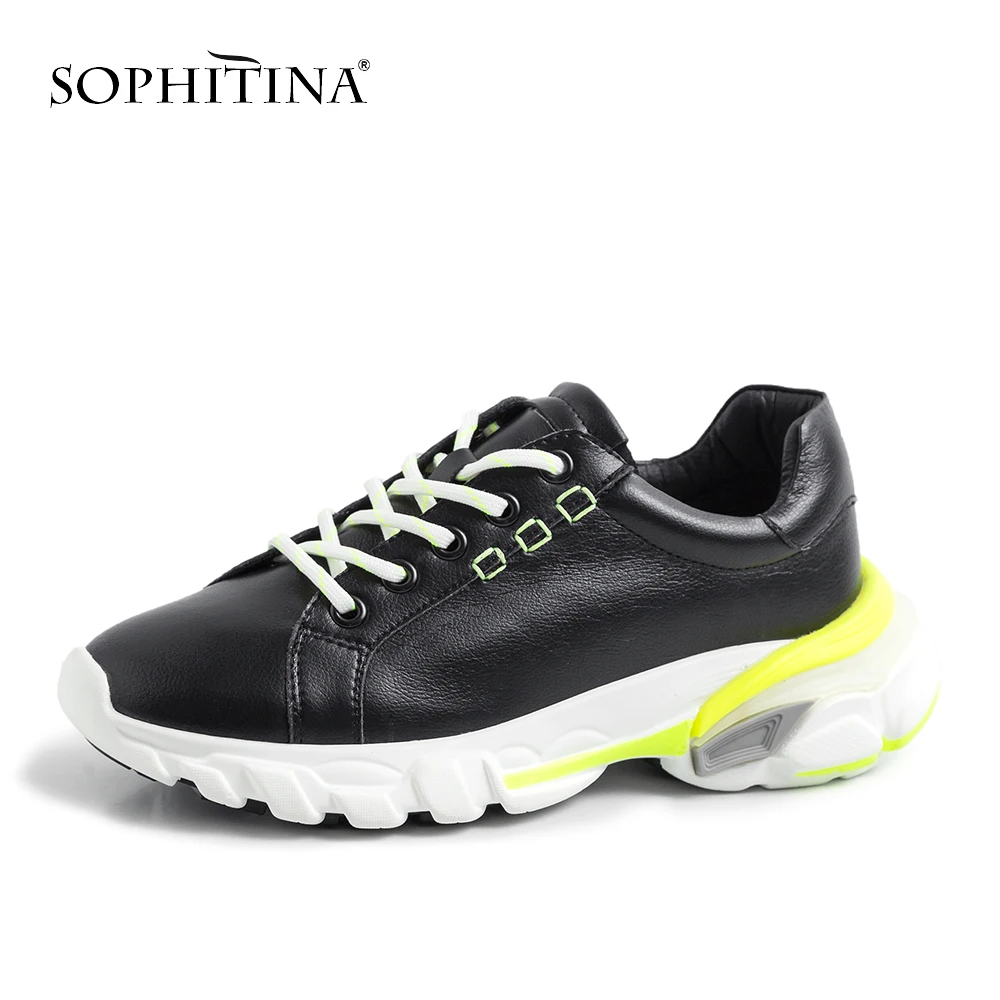 SOPHITINA/модные повседневные женские кроссовки сезон весна осень обувь для движения