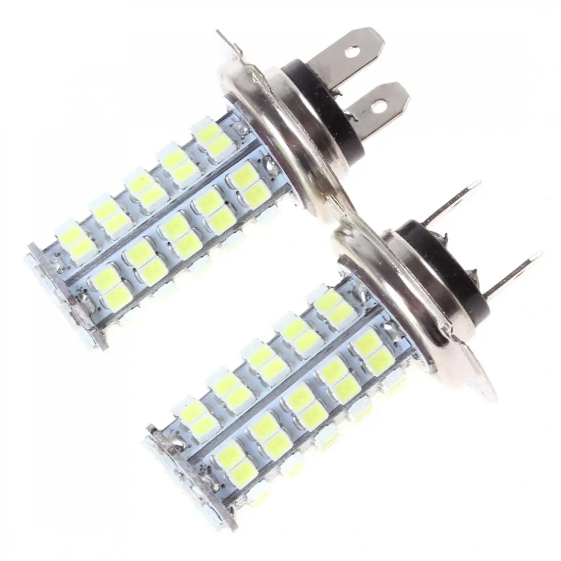 2 шт. автомобисветильник Противотуманные фары H7 68 SMD светодиодные лампы