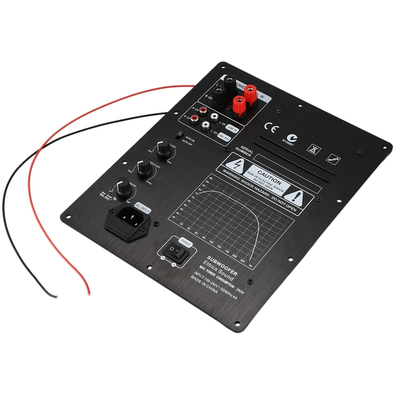 Новый Собранный высокой мощности 280 Вт Цифровой HIFI сабвуфер усилитель доска