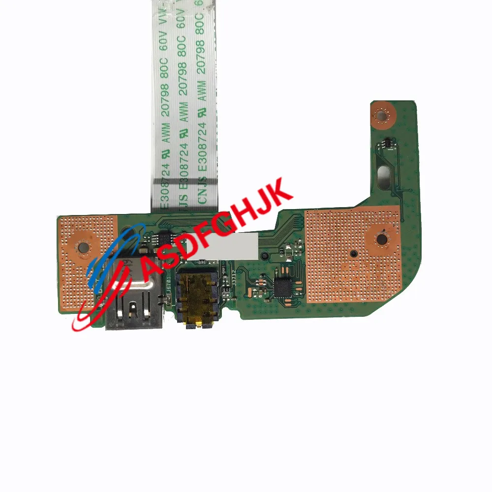 Оригинальные для ASUS X555 X555U X555UJ_IO REV: 2,0 USB считыватель звуковых карт плата с кабелем TESED OK