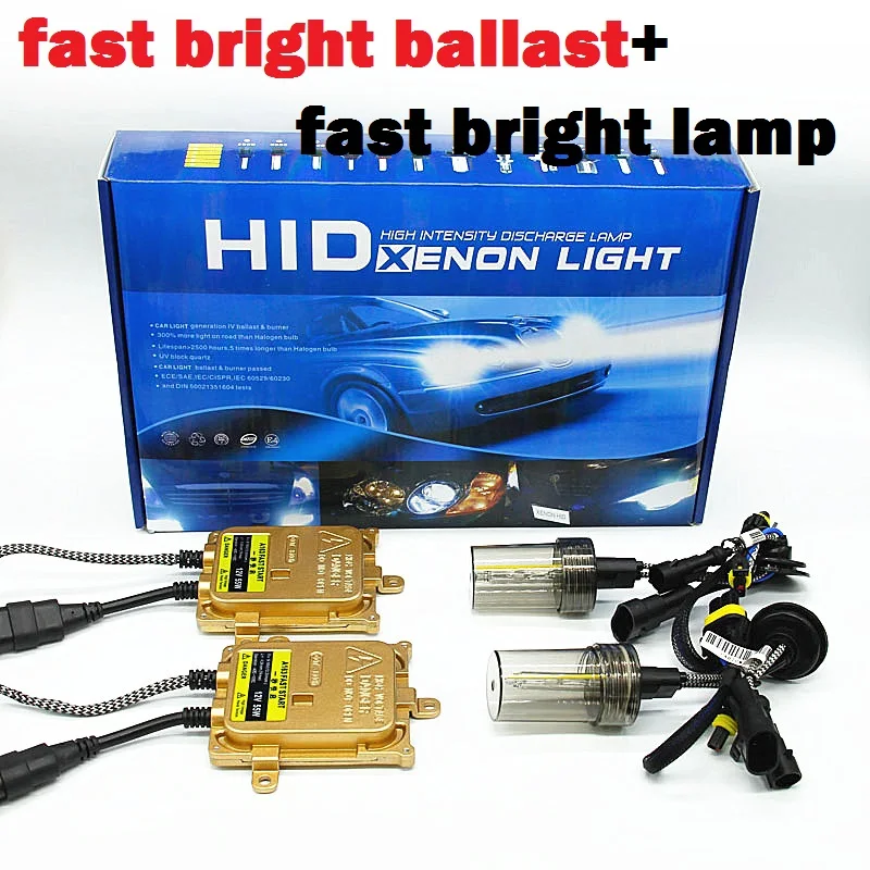 Комплект тонкого балласта HID ксеноновая лампа 12V55W H4 H7 H11 9005 9006 HB3 HB4 H1 H3