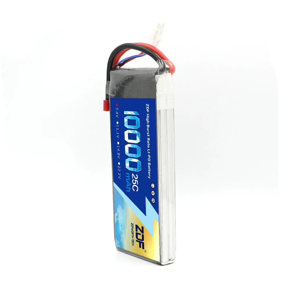 Аккумулятор ZDF RC liop 2S 3S 4S 6S 7 4 V 11 1 14 8 22 2 mah 25C Max 50C для квадрокоптера Lipo Drone FPV UAV S800 S1000 |