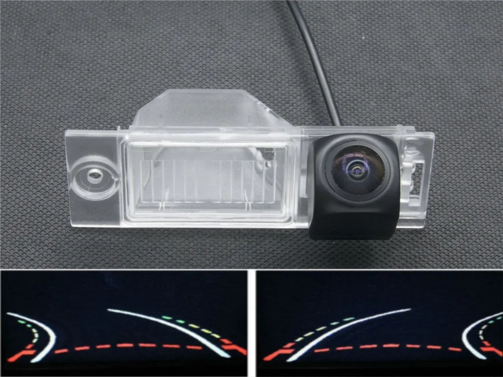 

Trajectory Tracks Fisheye Lens Car rear view camera for Hyundai Tucson IX35 2015 2016 Night Vision BackUp Reverse Parking Camera