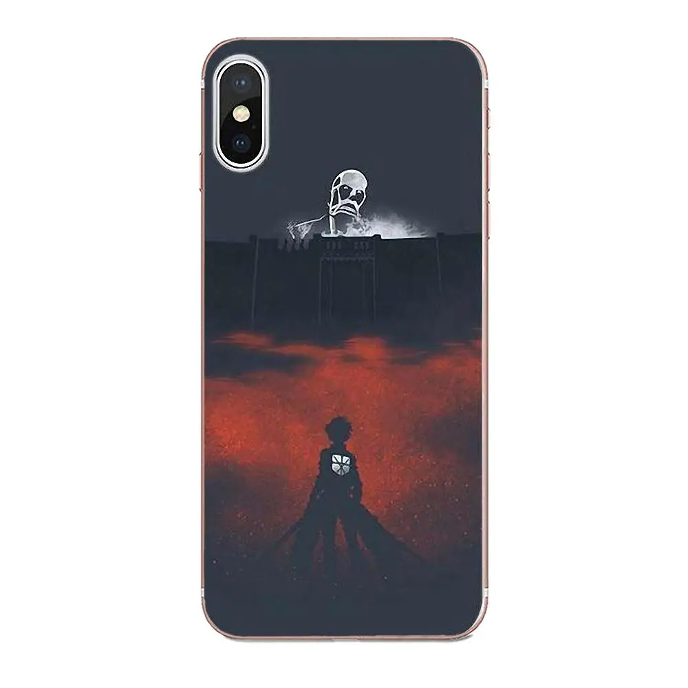 Для Xiaomi Redmi Mi Note 7 8 9 SE Pro Lite Go Play Новинка чехол для телефона Чехол аниме атака на Титанов - Цвет: as picture